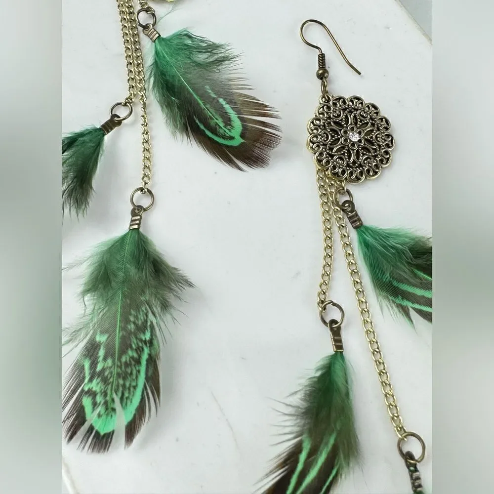 Romance Me Feather Earrings